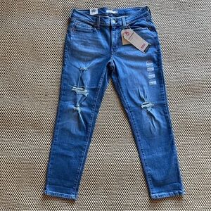 NEW Levi's Boyfriend Cigarette Mid Rise Jeans Cotton Women’s W29 X L27 NEW